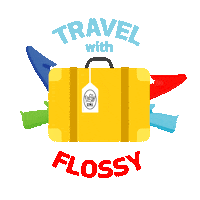 Travel Flossyru Sticker by Flossy Style