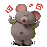 dudadu_official animation cartoon sticker character Sticker
