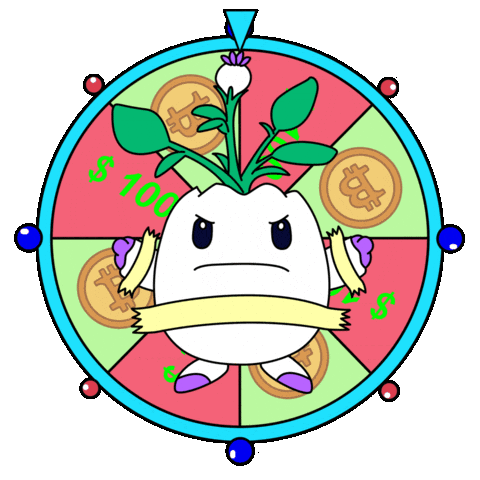 Betting Wheel Of Fortune Sticker by Magic Eden