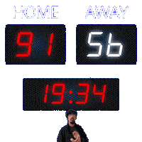 56 Away Sticker