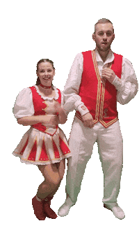 coloniarutwiess colonia tanzgruppe tanzpaar tanzcorps Sticker