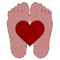 heart mood Sticker by Tabio USA