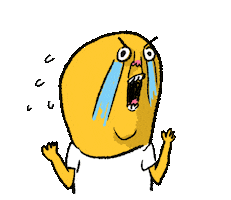 Cry Funny Crying Sticker by ehcat