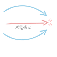 3 Point Post Sticker by Atelier Angelina