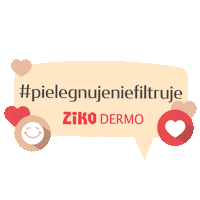 ZIKODERMO ziko bezfiltra pielegnujeniefiltruje zikodermo Sticker
