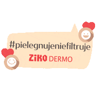 Pielegnujeniefiltruje Sticker by ZIKODERMO