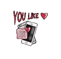 evgeniyadzhabrailova like telephone follower jenyaart Sticker