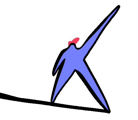 Dance Run Sticker by nicemusicdude