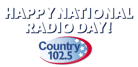 Radio Day Sticker by Country 102.5