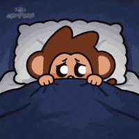 Scared Horror GIF by Chimpers