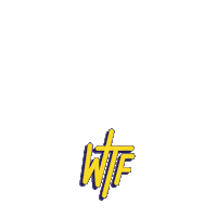 Party Burning Sticker by WTF - Make Love And Aid