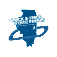 High School Track Sticker by EIU