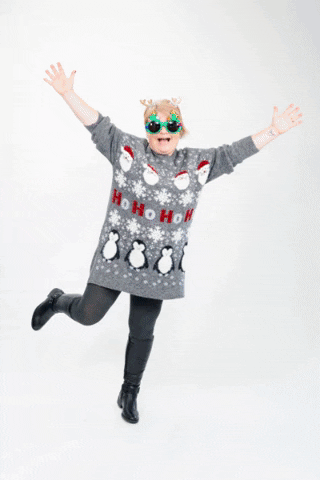 jolly jumper GIF by Tenovus Cancer Care