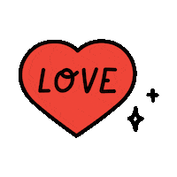 In Love Heart Sticker
