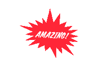 amazing Sticker by formdusche