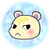 lureyoanimalcrossing animal crossing acnh newhorizons lureyocharms Sticker
