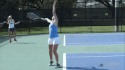 serve women's tennis GIF by GreenWave