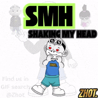 Disappointed Shaking My Head GIF by Zhot