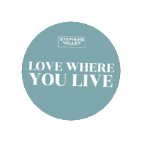 Sv Love Where You Live Sticker by Stephens Valley