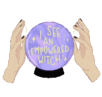 Empower Crystal Ball Sticker