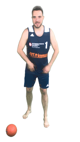 stowarzyszenieakademiasportu beach style handball sas Sticker
