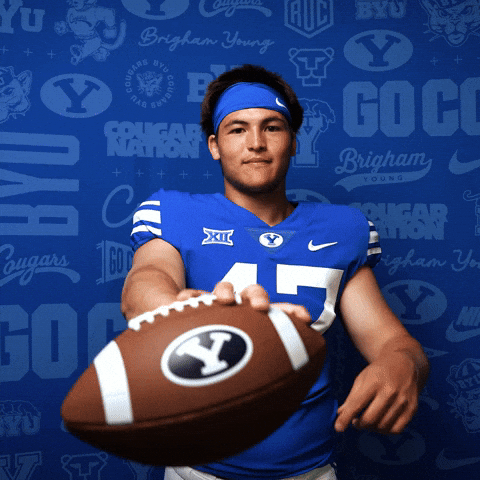 College Football Go Cougs GIF by BYU Cougars