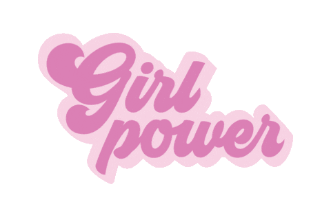 Girls Girl Power Sticker by withloveak