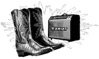 Country Music Amp Sticker by Ariat