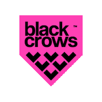 blackcrows skiing corvus black crows blackcrows Sticker