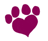 Love Dogs Paw Prints Sticker by puppytales