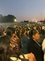 Hundreds of Commuters Pour Onto Mexico City Highway Following Train Disruptions