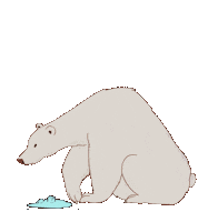 artbysucre bear fridge growl blackmagic Sticker
