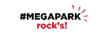 megaparkestacionamentos park carro mega parking Sticker
