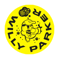 WillyParker beer dj pizza techno Sticker
