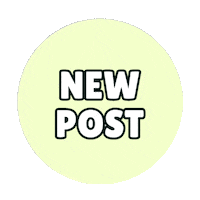 New Post Sticker