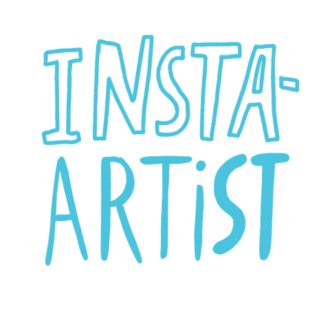 Art Instagram Sticker by Linzie Hunter