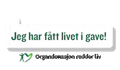 Snakkeboble Sticker by Organdonasjon
