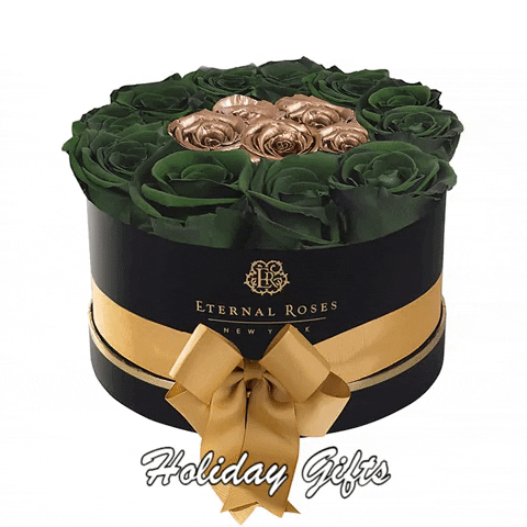 EternalRoses giphygifmaker christmas gift birthday gift holiday gifts GIF