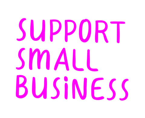 Support Small Business Soutien Sticker