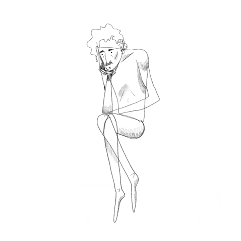 self portrait animation GIF by mientoame