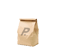 Poorstar paper bag order up brown bag got mine Sticker