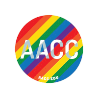 Pride Parade Rainbow Sticker by Anne Arundel Community College