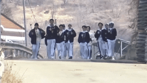 세븐틴 Walking Fast GIF