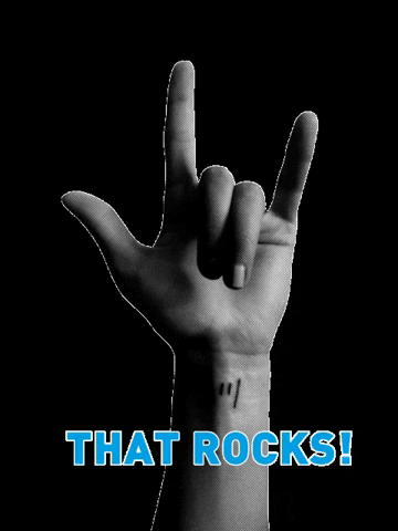 zeppelingroup giphygifmaker rock goodvibes rocking GIF