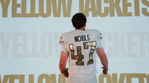 Georgia Tech Football Sport GIF by Georgia Tech Yellow Jackets