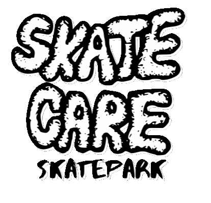 Skatecare giphyupload skateboard construction park Sticker