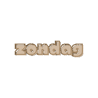 Weekend Sunday Sticker by Natasja | WATZIJZEGT