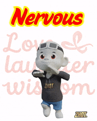 Scared Oh No GIF by Zhot