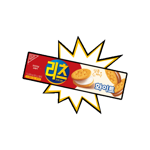 RITZKR giphygifmaker 리츠크래커 리츠 우주공강을바삭하게 Sticker