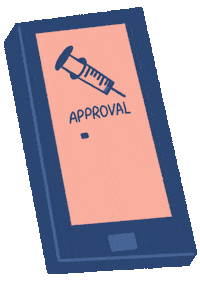 Vaccine Approval Sticker